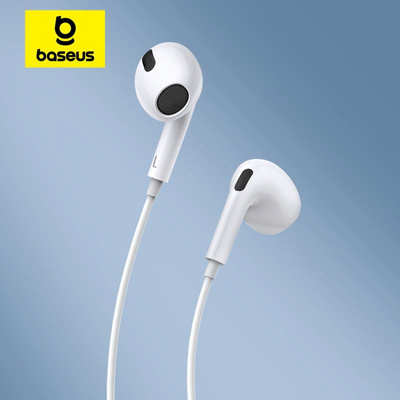 Baseus C17 Wired Earphone Type - Type C Wired Earphones With Mic ulasan dan harga