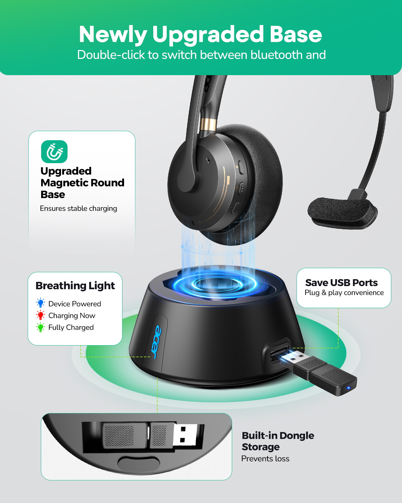 Acer Wireless Headset with Mic - Type C Wired Earphones With Mic ulasan dan harga