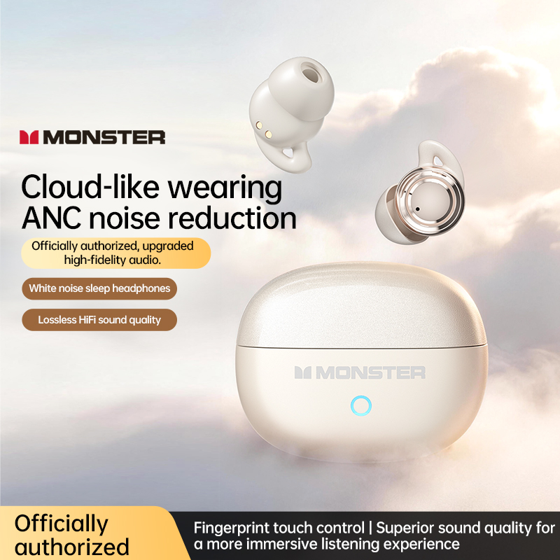 Monster A08 ANC Bluetooth 6.0  - Sleep Mask Headphones Bluetooth ulasan dan harga