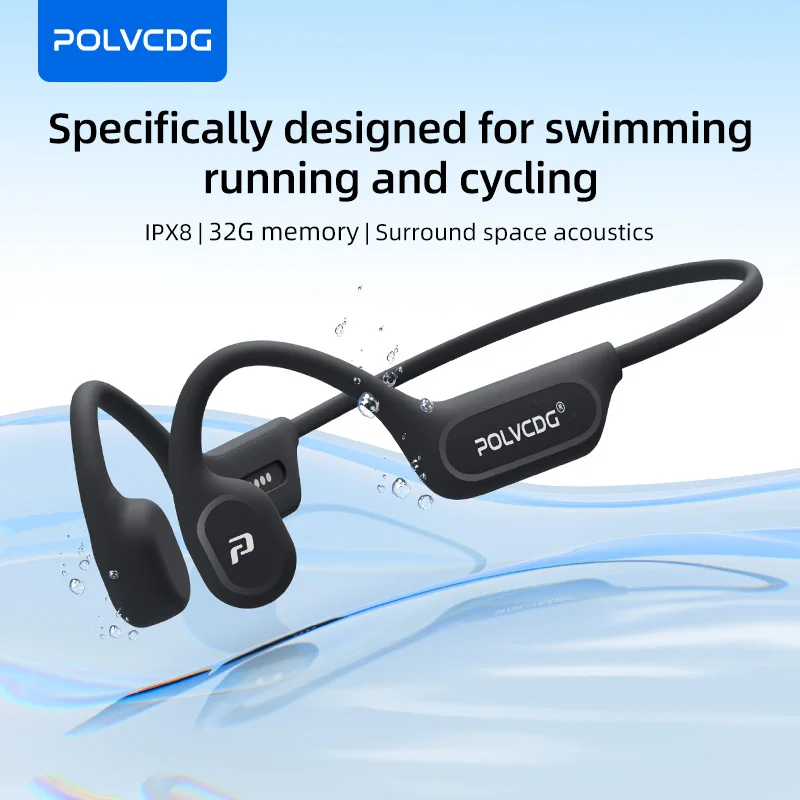 POLVCDG X9 Bone Conduction Ear - Type C Wired Earphones With Mic ulasan dan harga