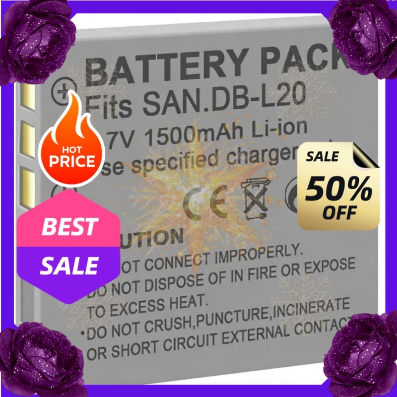 SWZY 3.7V 1500mah DB-L20 Batte - Drones ulasan dan harga