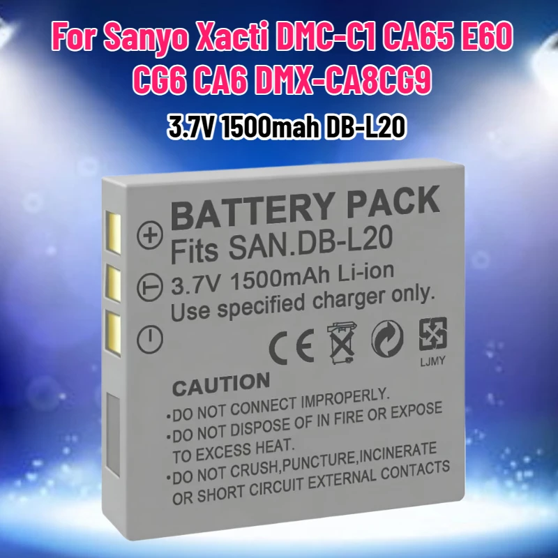 SWZY 3.7V 1500mah DB-L20 Batte - Drones ulasan dan harga