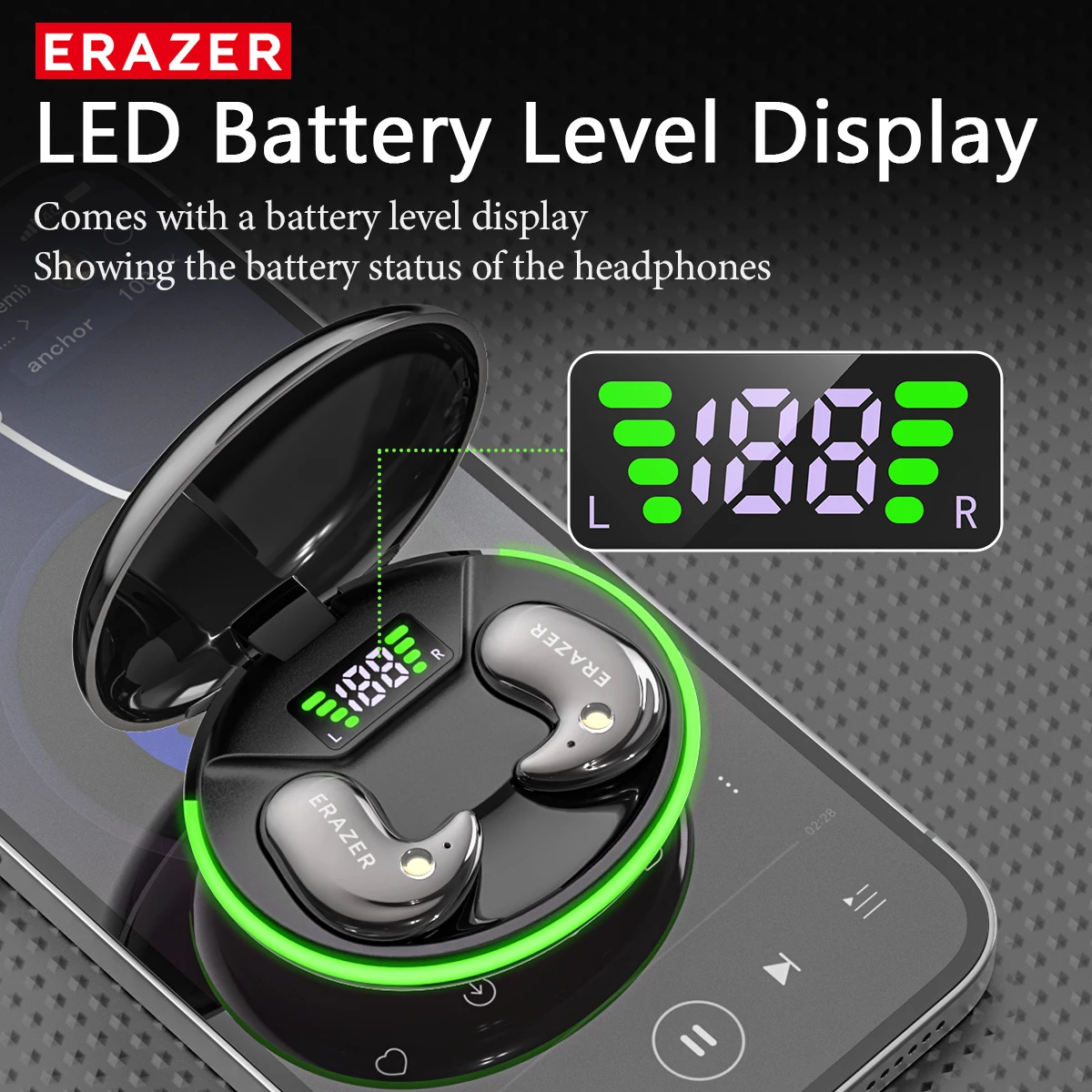 EARZER XF58 In-Ear Bluetooth H - Type C Wired Earphones With Mic ulasan dan harga