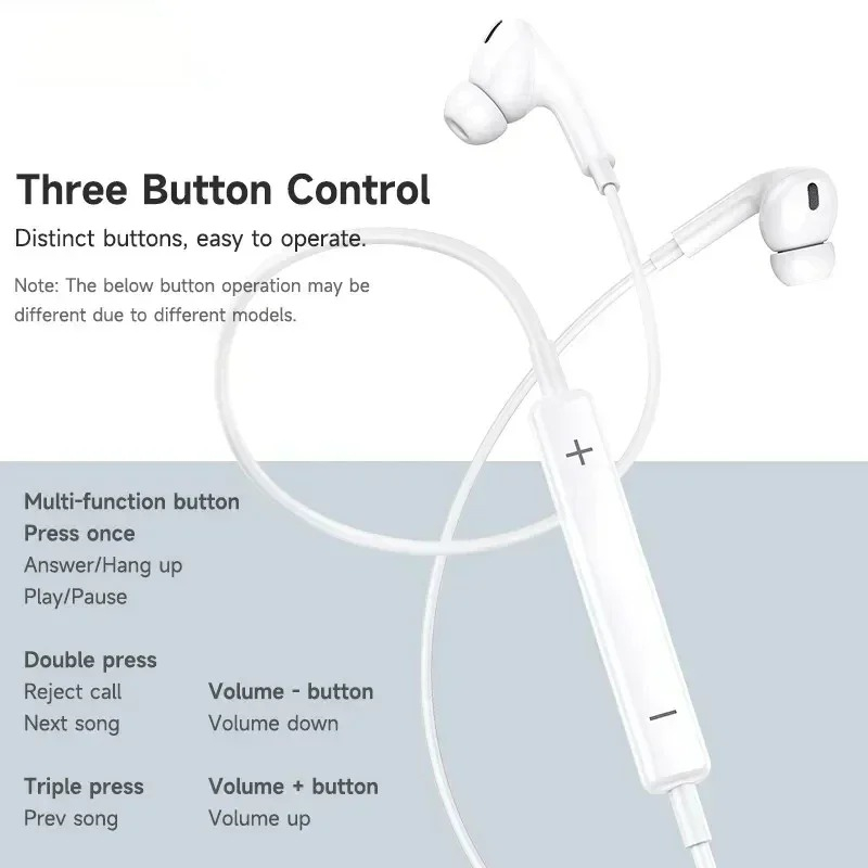 Original In-ear Wired Earphone - Type C Wired Earphones With Mic ulasan dan harga