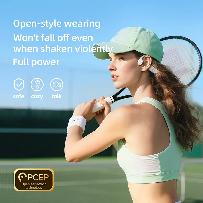 POLVCDG X9 Bone Conduction Swi - Type C Wired Earphones With Mic ulasan dan harga
